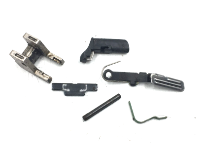 Smith & Wesson SD40VE .40S&W, Pistol Parts: Slide Stop, Lever, Mag Catch, Pin, Barrel Stop, Spring - Image 2