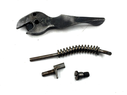 Steven 311A 16 Gauge Shotgun Parts: Top Snap, Trip, Plunger, Spring, Screw - Image 3