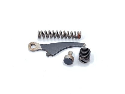 CDM .22 Short, revolver parts, mainspring, guide, pin, and screw