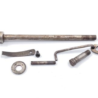 Bison Single Shot 12ga. shotgun parts, stock bolt, washer, screws, and lever