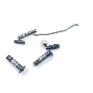 Rohm RG7 .22 short, revolver parts, screws, pins, and ball