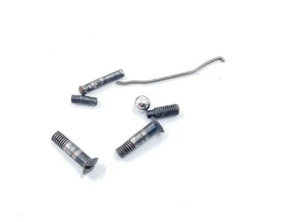 Rohm RG7 .22 short, revolver parts, screws, pins, and ball