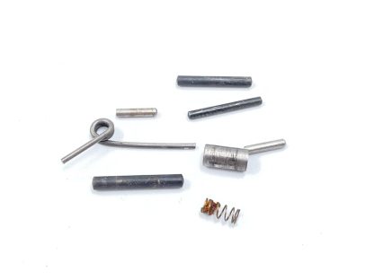 Burgo 108S .32S&W long, revolver parts, pins, springs, and bushing