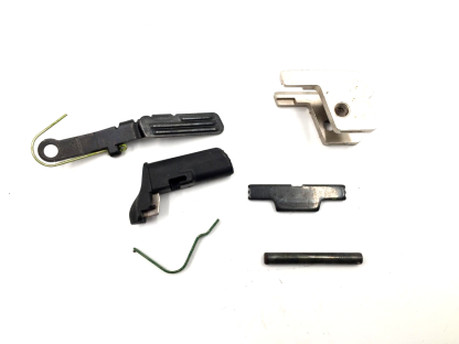 Smith & Wesson SD9VE 9mm, Pistol Parts: Slide Stop, Barrel Stop, Mag Catch, Pin, Lever, Spring