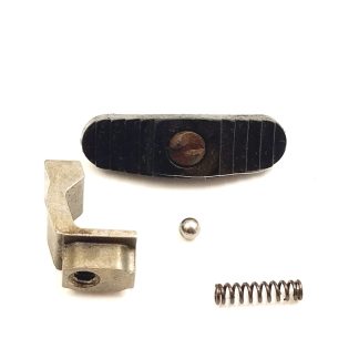 Mossberg 500A 12ga, Shotgun Part. Safety, Button, Plate, Ball, Spring, Screw