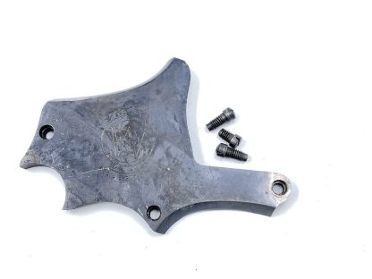 Smith And Wesson 17-2 .22LR, revolver parts, sideplate and screws
