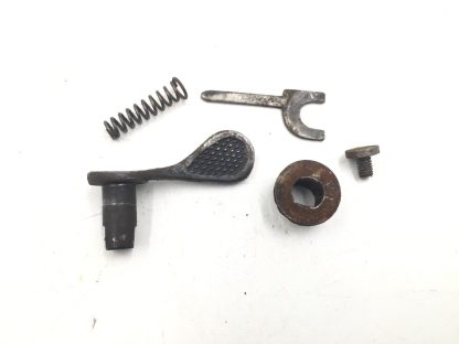 Stevens 107 B 16 Gauge, Shotgun Parts: Top Snap, Sleeve, Retainer, Screw, Spring
