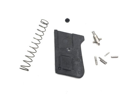 Jennings J-22 .22LR, Pistol Parts: Right Grip, Screw, Lever, Pins, Springs - Image 2