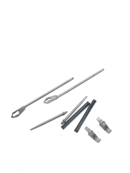 Browning Citori 12 gauge O/U, shotgun parts, left and right levers, guides, - Image 2