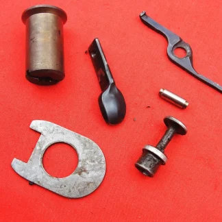 Remington 1100 12 Ga Shotgun parts: Bolt Handle, Action Spring Tube, Stock Plate