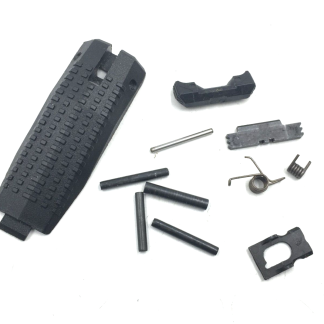 Rex Aelta 9mm, Pistol Parts: Backstrap, Mag Release, Disconnect, Pins, Springs, Barrel Stop