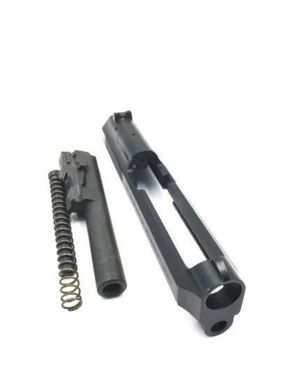 TBeretta 92D 9mm, pistol parts, slide, barrel, and recoil spring - Image 14