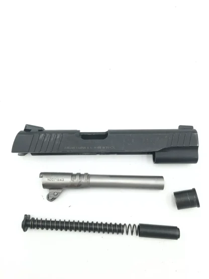Taurus PT 1911 45 acp, pistol parts, slide, barrel, and recoil spring