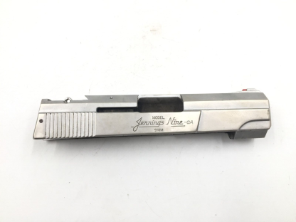Bryco Jennings Nine 9mm, Pistol Parts: Slide with Firing Pin, Takedown, Spring