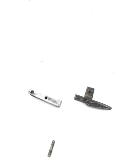 Ithaca 600 20 gauge O/U, shotgun parts, safety button, pins, and lever