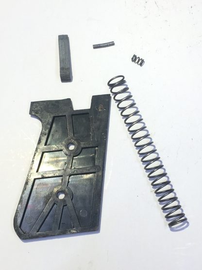 Bryco 48 .380ACP, Pistol Parts, Recoil Spring, Left Grip Panel, Magazine Catch, Pin and Spring - Image 3