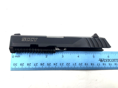 SCCY CPX-1 9mm, Pistol Parts: Slide, Barrel, Recoil Guide - Image 9