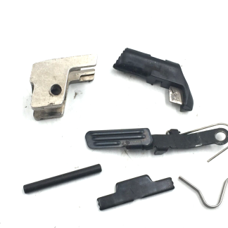 Smith & Wesson SW9VE 9mm, Pistol Parts: Lever, Slide Stop, Mag Release, Spring, Barrel Catch, Pin