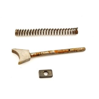 Arminius HW5T .32 S&W, Long Revolver Part. Hammer Spring Guide Rod w/ Spring, Support Plate