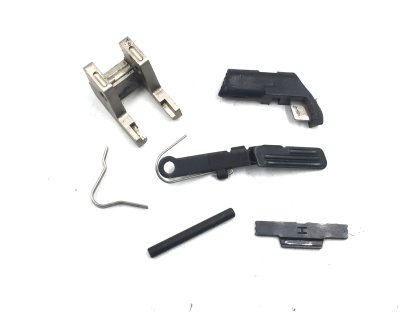 Smith & Wesson SW9VE 9mm, Pistol Parts: Slide Stop, Lever, Mag Release, Spring, Barrel Stop, Pin - Image 3
