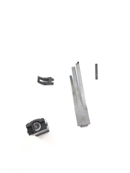 Kimber Custom II 1911 45acp, pistol parts,  mainspring housing (pin), lever, spring, pin - Image 4