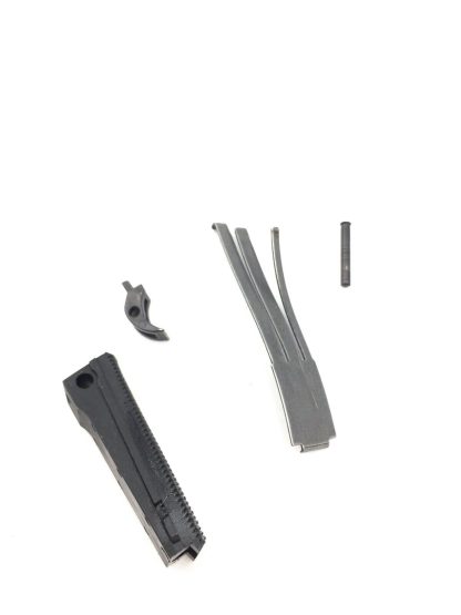 Kimber Custom II 1911 45acp, pistol parts,  mainspring housing (pin), lever, spring, pin - Image 6