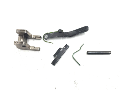 Smith & Wesson SD40VE .40 S&W, Pistol Parts: Slide Stop, Lever, Barrel Stop, Spring, Pin - Image 3