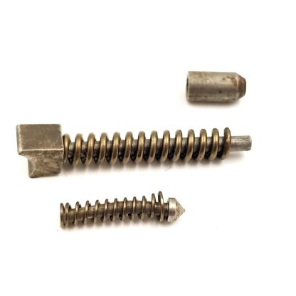 Stevens 94C 12ga, Shotgun Parts, Stop Bolt Plunger w/ Spring, Mainspring Plunger w/ Spring, Seat - Image 3