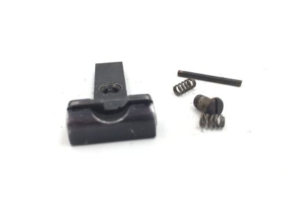 Ruger Old Model Single Six .22LR, Revolver Parts:  Rear Sight, Screw, Springs, Pin - Image 4