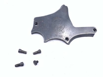 Smith & Wesson pre-10 38spl (has been rechamped to 38spl) pistol parts: sideplate