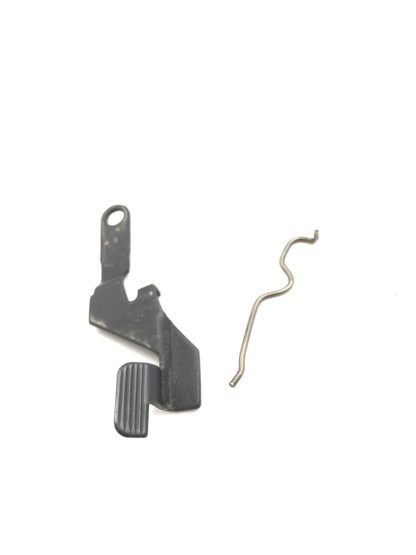 Sig Sauer P228 9mm, pistol parts,  slide catch and spring - Image 4