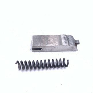Smith & Wesson pre-10 38spl (has been rechamped to 38spl) pistol parts: rebound slide, spring