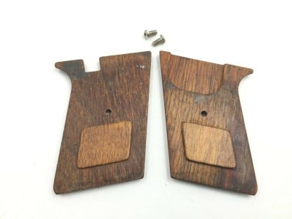 Davis P-32 32ACP Pistol Parts: Wooden Grips with Screws - Image 3