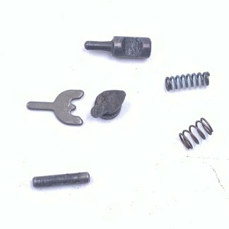 Smith & Wesson Airweight 642-2 38spl pistol parts: lever, springs, pin, cam retainer clip, seat