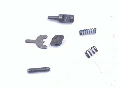Smith & Wesson Airweight 642-2 38spl pistol parts: lever, springs, pin, cam retainer clip, seat