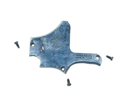 Taurus 65 .357 Magnum Revolver Parts: Sideplate w/ Screws