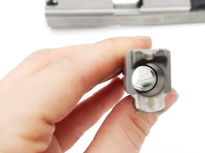Smith & Wesson 40VE 40 Cal Pistol Parts: Slide, Barrel, & Recoil Spring - Image 3