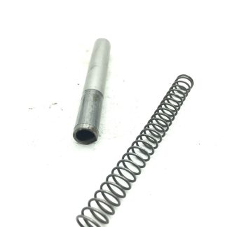 Bryco Jennings Nine 9mm, Pistol Parts, Barrel, Recoil Spring. Bore has good rifling but needs cleaned