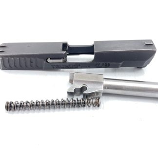 Taurus PT738 380acp pistol parts, slide, barrel, and recoil spring