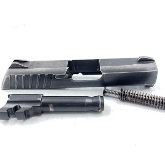Ruger EC9S 9mm pistol parts, slide, barrel, and recoil spring