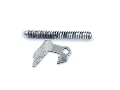 Smith and Wesson 457 45acp pistol parts, lever, plunger, and spring
