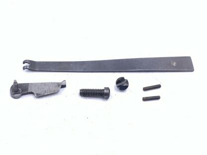 Smith & Wesson pre-10 38spl (has been rechamped to 38spl) pistol parts: mainspring, hand, screws, pins