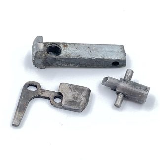 Jennings J-22 22LR pistol parts, mag. catch, cam, and lever