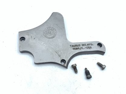 Taurus 17HMR pistol parts: sideplate, screws