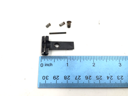 Ruger Old Model Single Six .22LR, Revolver Parts:  Rear Sight, Screw, Springs, Pin - Image 2