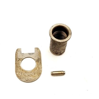 Remington 1100 12ga, Shotgun Part. Stock Bearing Plate, Pin, Action Spring Tube Nut - Image 3