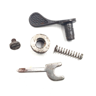 Sears 101-10041 20 Gauge, Shotgun Parts: Top Snap, Sleeve, Plunger, Spring, Screw
