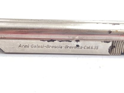Armi Galesi Brescia Brevetto 25acp pistol parts, slide and barrel - Image 4