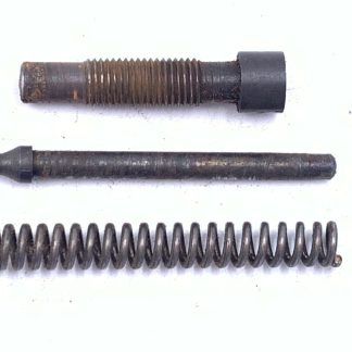 Iver Johnson 55SA 38spl revolver parts: mainspring, plunger, screw