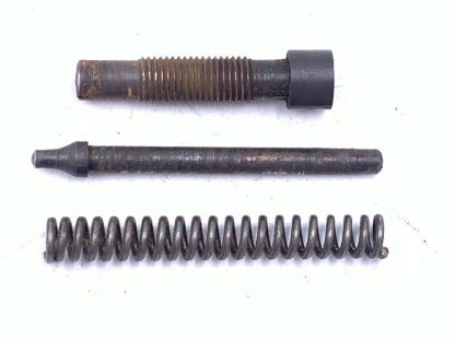 Iver Johnson 55SA 38spl revolver parts: mainspring, plunger, screw